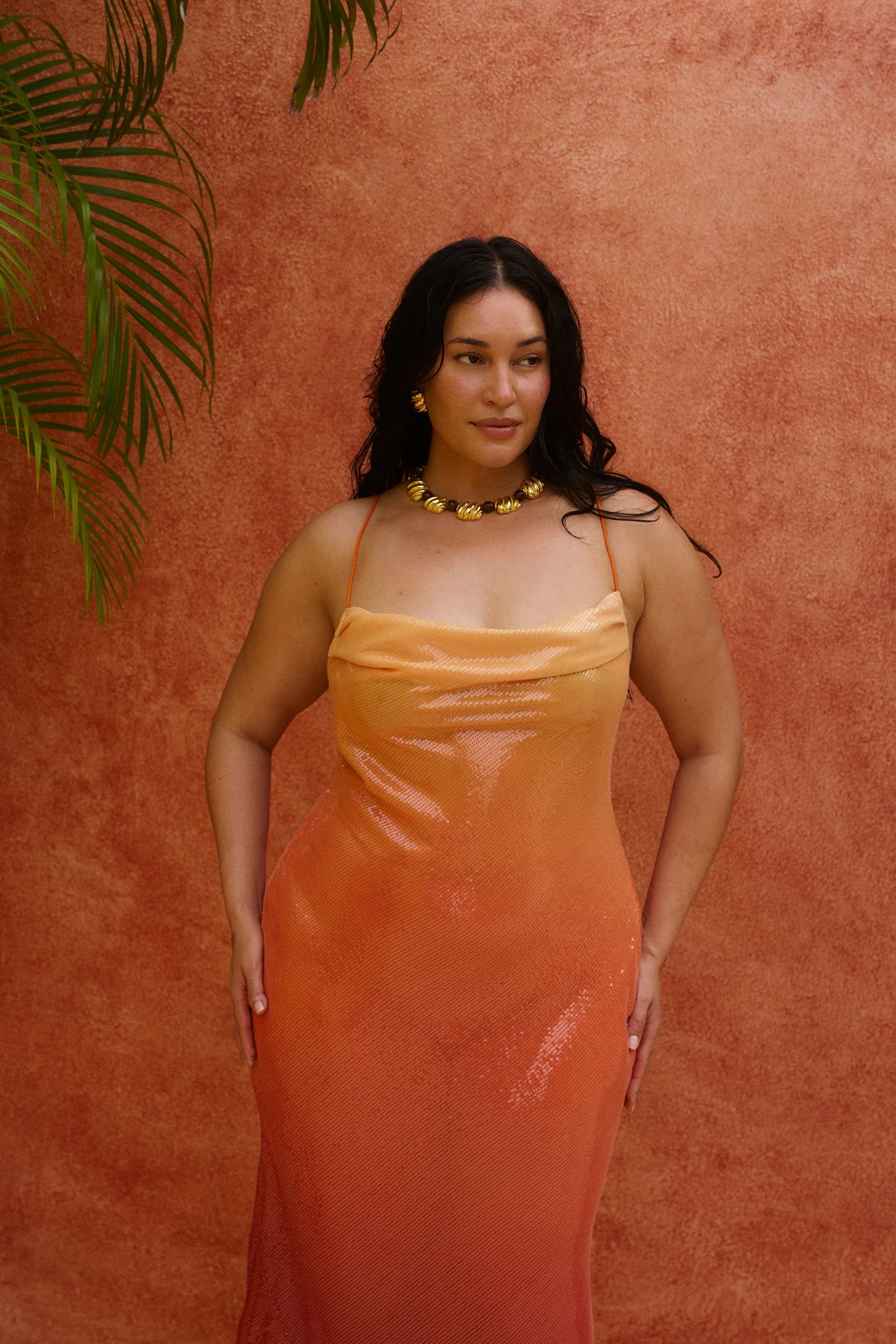 Neomi Maxi Dress in Sol - Image 10