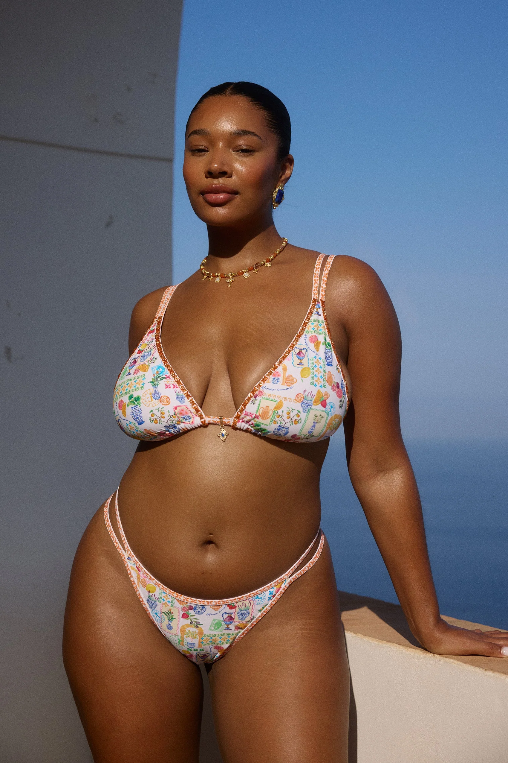 Prague Bikini Top in Isola - Image 7